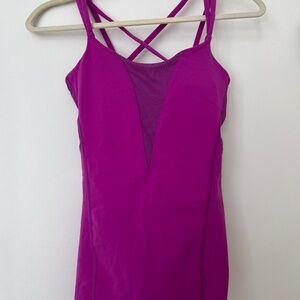 Lululemon Pink Mesh top